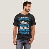 Twee wiel mechatronica monteur t-shirt (Voorkant volledig)