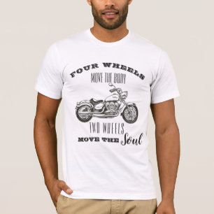 Twee wielen bewegen de sol t-shirt