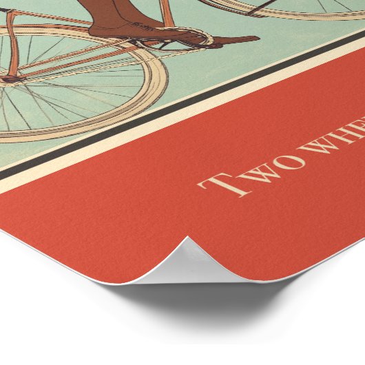 Twee wielen, één Poster (Hoek)