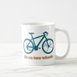 twee wielen . koffiemok