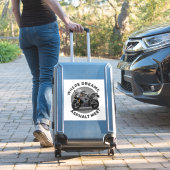 Twee wielen motor sticker kunst (Koffer Insitu)
