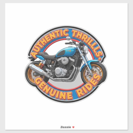 Twee wielen motor sticker kunst (Vel)