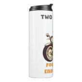 Twee wielen vier poten eindeloos plezier buiten thermosbeker (Gedraaid links)