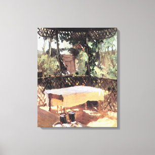 Twee wijnglazen door John Singer Sargent Canvas Afdruk
