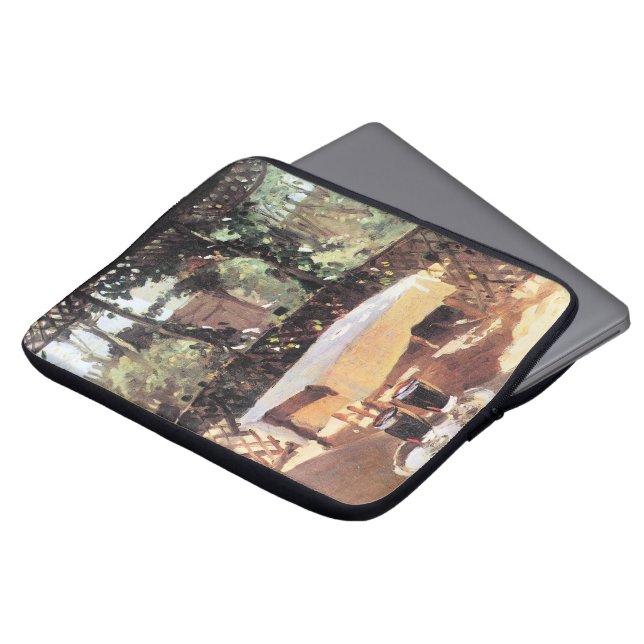 Twee wijnglazen van John Singer Sargent Laptop Sleeve (Voorkant top)