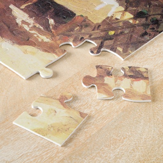 Twee wijnglazen van John Singer Sargent Legpuzzel (Zijkant)