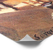 Twee wijnglazen van John Singer Sargent Poster (Hoek)