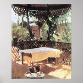 Twee wijnglazen van John Singer Sargent Poster