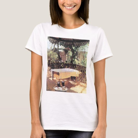 Twee wijnglazen van John Singer Sargent T-shirt (Voorkant)
