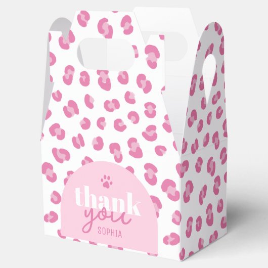 Twee Wild Girl 2e Verjaardag Party Favoriet Box Bedankdoosjes (Geopend)