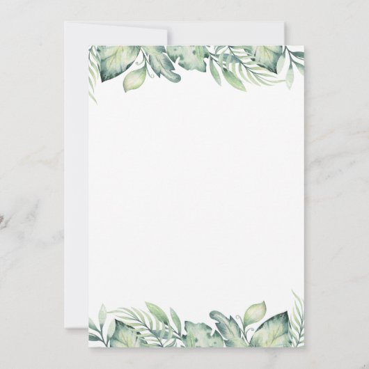 Twee Wild Safari Birthday Uitnodiging voor een jon (Achterkant)