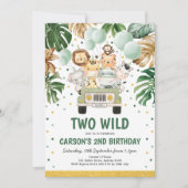 TWEE WILD Safari Oerwouden Kaart (Voorkant)