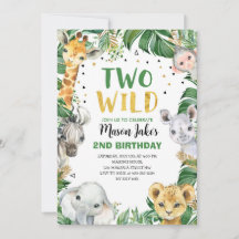 TWEE WILD Safari Oerwouden