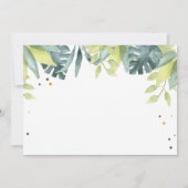 Twee Wild Safari Party Dieren Jongen Tweede Verjaa Kaart (Achterkant)