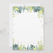 Twee Wild Safari Party Dieren Jongen Tweede Verjaa Kaart (Achterkant)