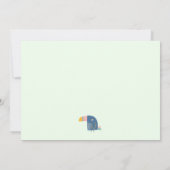 Twee wilde 2e verjaardag safaridieren Schattige Kaart (Achterkant)