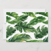 Twee wilde 2e verjaardag van de Safari Dierenparti Kaart (Achterkant)