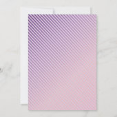 Twee wilde bloemen tweede verjaardag uitnodiging (Achterkant)