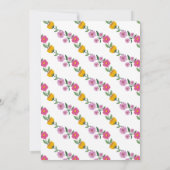 Twee Wilde Bloemen Verjaardag 2e Feestblaadjes Mei Kaart (Achterkant)