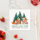 Twee Wilde Bossen Bossen Tweede Dag N Servet (Insitu)