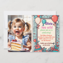 Twee wilde dieren van de tweede verjaardag van Saf