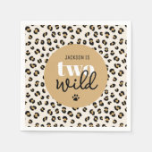 Twee Wilde Jongen 2e Verjaardag Party Servetten (Voorkant)