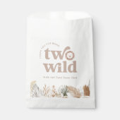 Twee wilde leeuwen verjaardag bedankt bedankzakje (Voorkant)