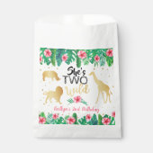 Twee Wilde Meisjes Tweede Dag Partij Bedankzakje (Voorkant)