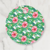 Twee Wilde Meisjes Tweede Verjaardag Party Favor T Bedankjes Labels (Achterkant)