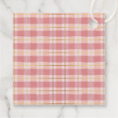 Twee Wilde Meisjes Woodland Deer 2e verjaardag Bedankjes Labels (Achterkant)