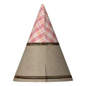 Twee Wilde Meisjes Woodland Deer 2e verjaardag Feesthoedjes (Achterkant)