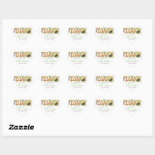 Twee wilde Oerwouden Hout Giraffe Zebra Foto Hart Sticker (Vel)