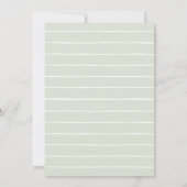 Twee Wilde Safari Dieren 2e verjaardag Kaart (Achterkant)