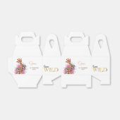 Twee wilde safari dieren kinderen verjaardagsfeest bedankdoosjes (Uitgevouwen)