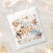 Twee wilde safari dieren kinderen verjaardagsfeest bedankzakje (Geknipt)