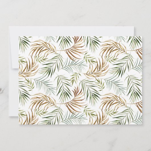 Twee wilde Safari Oerwoud Dieren 2e Verjaardag Par Kaart (Achterkant)