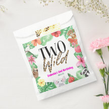 Twee Wilde Tropische Dierenpartij 2e verjaardag