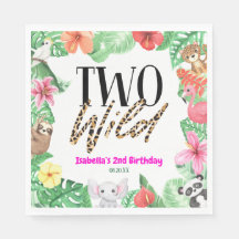 Twee Wilde Tropische Dierenpartij 2e verjaardag