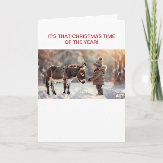 TWEE WINTERVRIENDEN MET KERST (Voorkant)