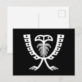 Twee witte adelaars briefkaart (Voorkant / Achterkant)