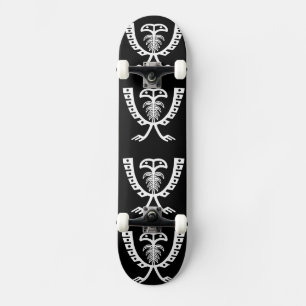 Twee witte adelaars persoonlijk skateboard