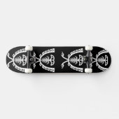 Twee witte adelaars persoonlijk skateboard (Horizontaal)