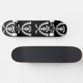 Twee witte adelaars persoonlijk skateboard (Horizontaal)