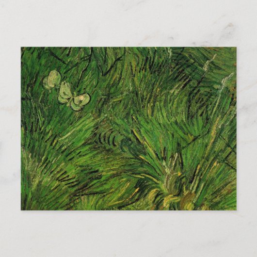Twee witte Butterflies van Vincent van Gogh Briefkaart (Voorkant)
