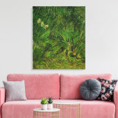 Twee witte Butterflies van Vincent van Gogh Canvas Afdruk (Insitu (Woonkamer))