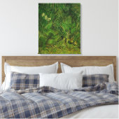 Twee witte Butterflies van Vincent van Gogh Canvas Afdruk (Insitu (Slaapkamer))