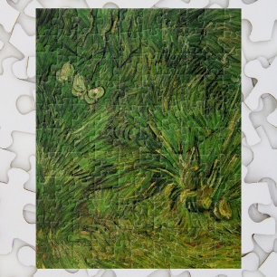 Twee witte Butterflies van Vincent van Gogh Legpuzzel