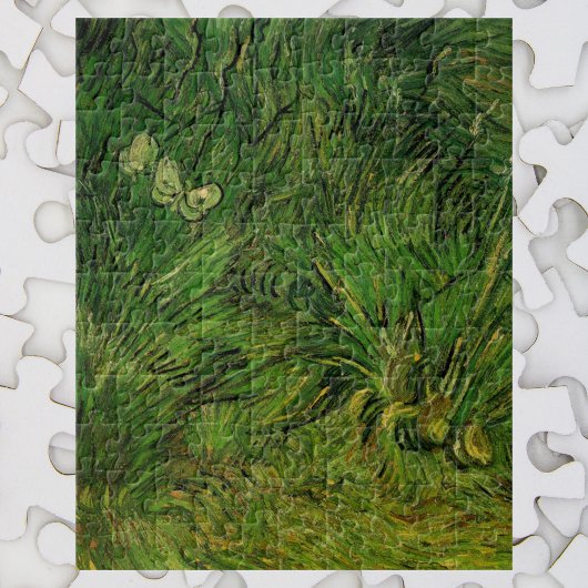 Twee witte Butterflies van Vincent van Gogh Legpuzzel