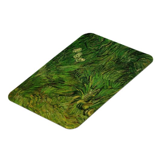 Twee witte Butterflies van Vincent van Gogh Magneet (Linkerzijde)