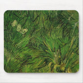 Twee witte Butterflies van Vincent van Gogh Muismat (Voorkant)